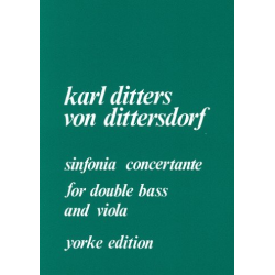 Sinfonia concertante for double - Carl Ditters von Dittersdorf