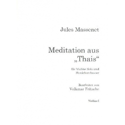 Meditation aus Thais für Violine - Jules Massenet