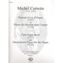 First Organ Book  and  Harpsichord Pieces for the Organ -Michel Corrette