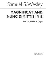 Magnificat and Nunc Dimittis : - Samuel Sebastian Wesley