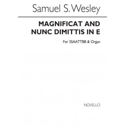 Magnificat and Nunc Dimittis : - Samuel Sebastian Wesley