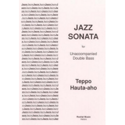 Jazz Sonate for unaccompanied double bass - Teppo Hauta-Aho