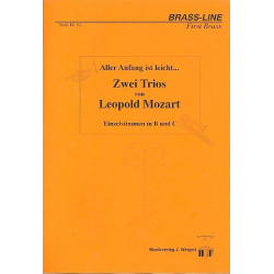 2 Trios für 3 Trompeten - Leopold Mozart