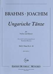 Ungarische Tänze Band 2 (Nr.6-10) - Johannes Brahms