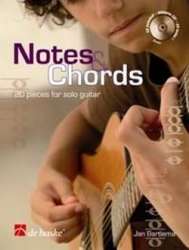 Notes and Chords (+CD) for guitar - Jan Bartlema