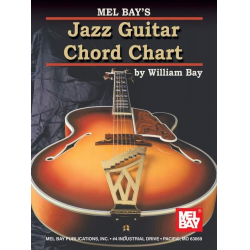 Jazz Guitar Chord Chart - William Bay