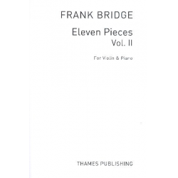 11 Pieces vol.2 for violin - Frank Bridge