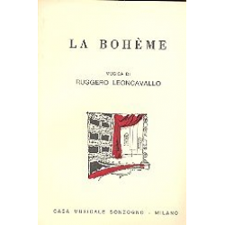 La Bohème Libretto (it) - Ruggero Leoncavallo