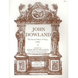 The second Book of Songs (1600) - John Dowland