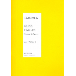 Duos Faciles op.117,1 für - Jean Baptiste Charles Dancla