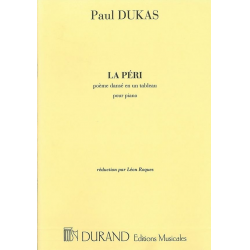 La péri : Klavierauszug - Paul Dukas
