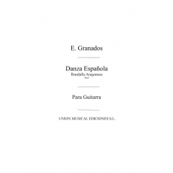 Rondalla aragonesa para guitarra - Enrique Granados