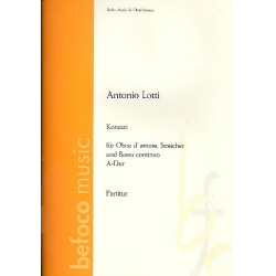 Konzert A-Dur für Oboe d'amore, - Antonio Lotti