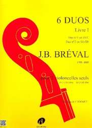 6 duos vol.1 pour 2 violoncelles - Jean Baptiste Breval