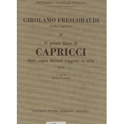 Il primo libro di capricci fatto sopra -Girolamo Frescobaldi