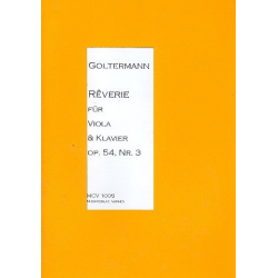 Reverie op.54,3 für Viola - Georg Goltermann