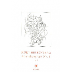 Streichquartett Nr.1 op.8 - Kurt Hessenberg