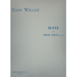 Suite op.76 for oboe solo - Egon Wellesz