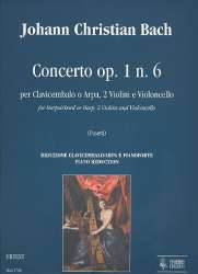 Concerto op.1,6 per clavicembalo, - Johann Christian Bach