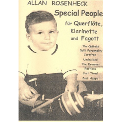 Special People für Flöte, Klarinette - Allan Rosenheck