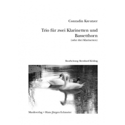Trio für 2 Klarinette und Bassetthorn -Conradin (Konradin) Kreutzer