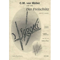 Auszug aus Der Freischütz für - Carl Maria von Weber