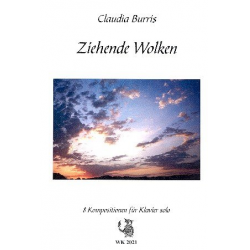 Ziehende Wolken für Klavier - Claudia Burris