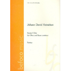Sonate F-Dur für Oboe und Bc - Johann David Heinichen