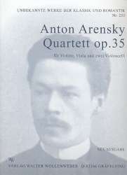 Quartett a-Moll op.35 für Violine, - Anton Stepanowitsch Arensky