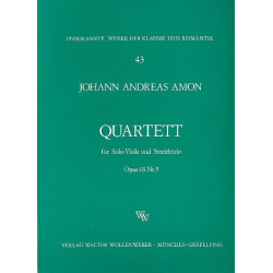 Quartett op.18,3 für Viola und - Johann Andreas Amon