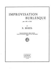IMPROVISATION BURLESQUE : POUR ALTO - Eugène Bozza
