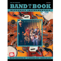 Band in a Book (+CD): Bluegrass Instrumentals - Steve Kaufman