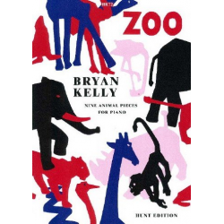 Zoo 9 Animal Pieces for piano - Bryan Kelly