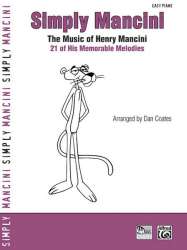 Simply Mancini : for easy piano - Henry Mancini