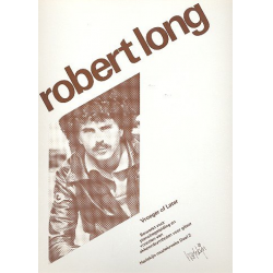 Vroeger of later : Songbook - Robert Long