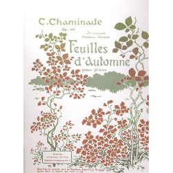 Feuilles d'automne op.146 pour piano - Cecile Louise S. Chaminade