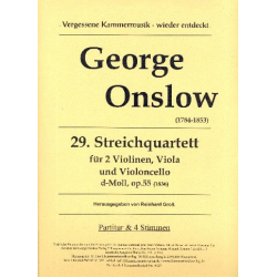 Quartett d-Moll Nr.29 op.55 - George Onslow