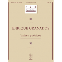 Valses poéticos : for piano - Enrique Granados