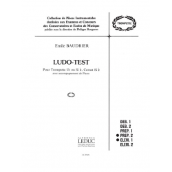 LUDO-TEST : POUR TROMPETTE UT OU -Emile Baudrier