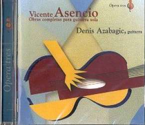 Obras completas para guitarra CD - Vicente Asencio