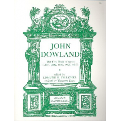 The first Book of Ayres for lute -John Dowland