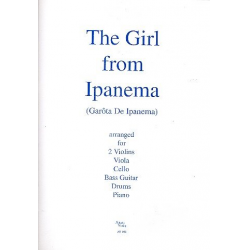 The Girl from Ipanema: for 2 violins, viola, - Antonio Carlos Jobim