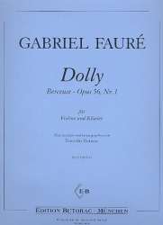 Dolly aus Berceuse op.56,1 für Violine und - Gabriel Fauré