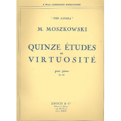 15 études de virtuosité op.72 - Moritz Moszkowski