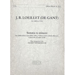 Sonate d-Moll op.1,8 : für - Jean Baptiste (John of London) Loeillet