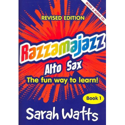 Razzamajazz (+CD) for alto saxophone -Sarah Watts
