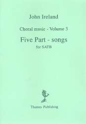 Five-Part Songs vol.3 for mixed chorus - John Ireland