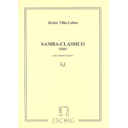 Samba-Classico (Ode) : für Gesang und Klavie - Heitor Villa-Lobos