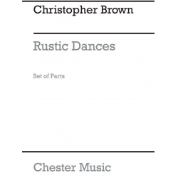 RUSTIC DANCES FOR STRING ORCHE- - Christopher Brown