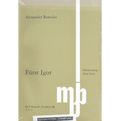Fürst Igor Klavierauszug (dt/fr/ru) - Alexander Porfiryevich Borodin